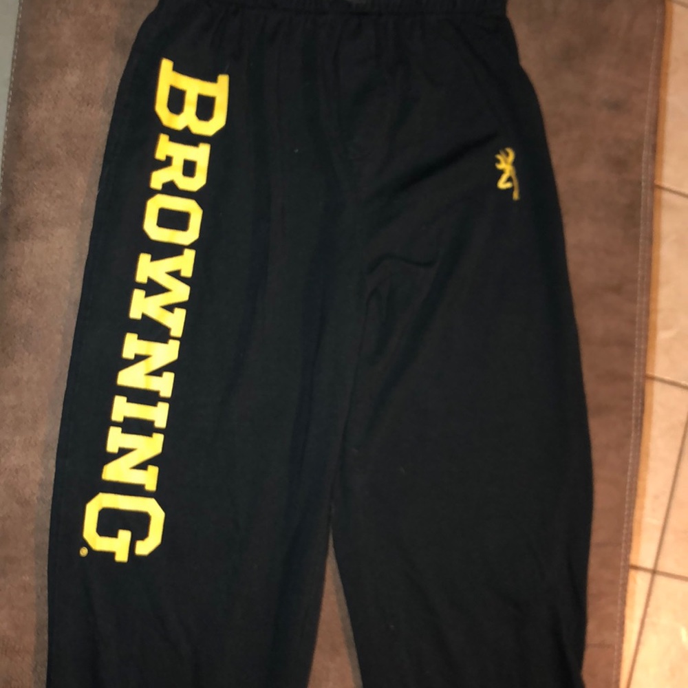 Browning Sweatpants   S: small